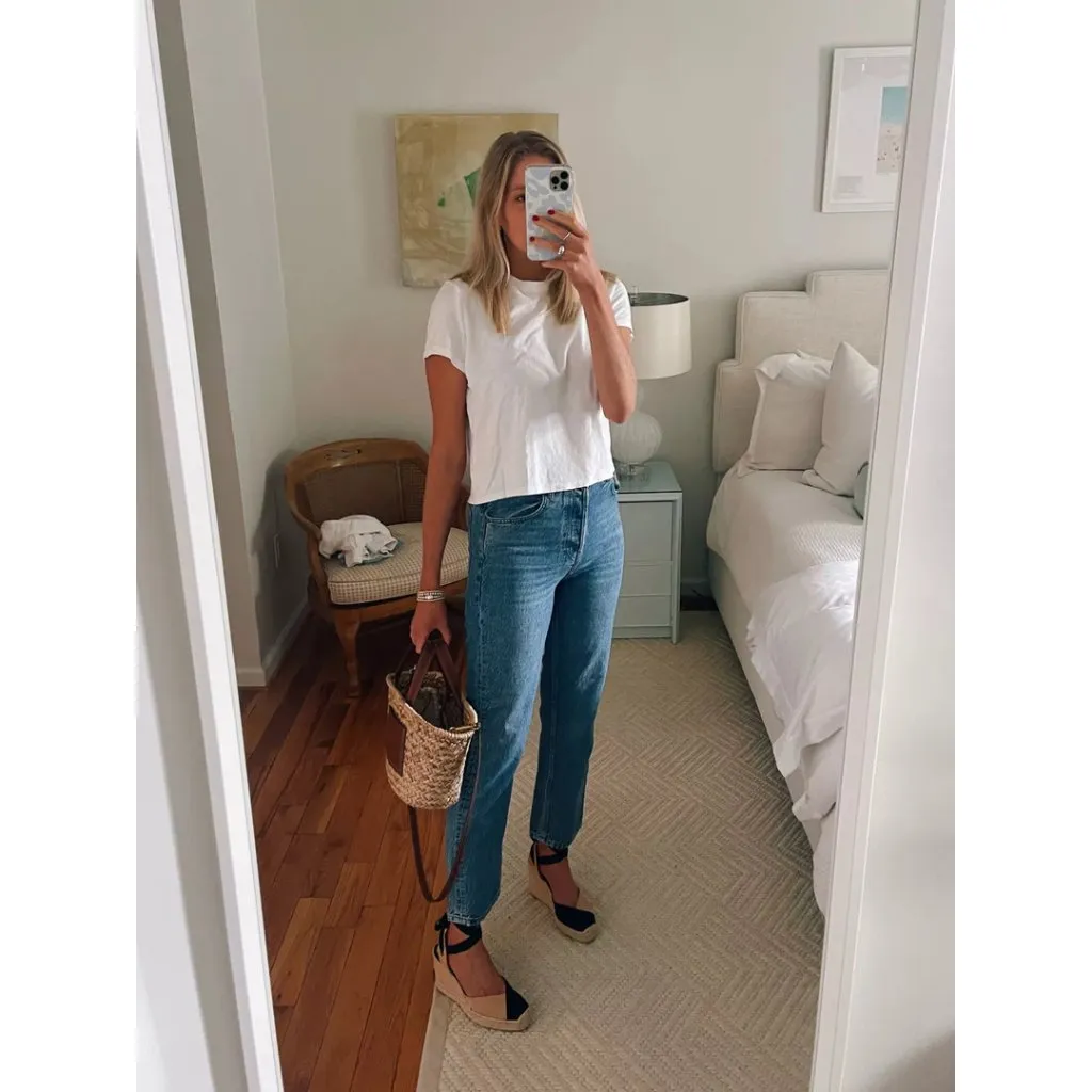 REFORMATION Cynthia High Waist Relaxed Jeans in Wash Colorado Size US 29 - Image 13