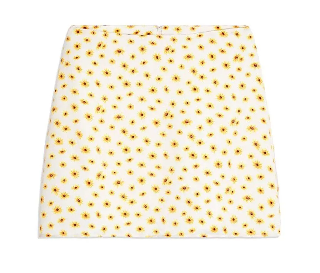 Sunflower Mini Skirt REVOLVE Size Medium NWT - Image 5