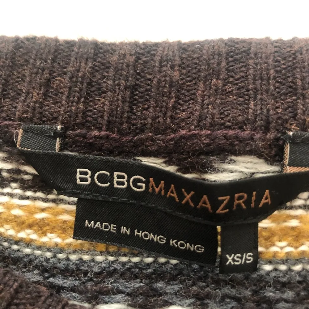 BCBG Maxazria  Boho Ski Sweater Gray XS 🌸HP - Image 4