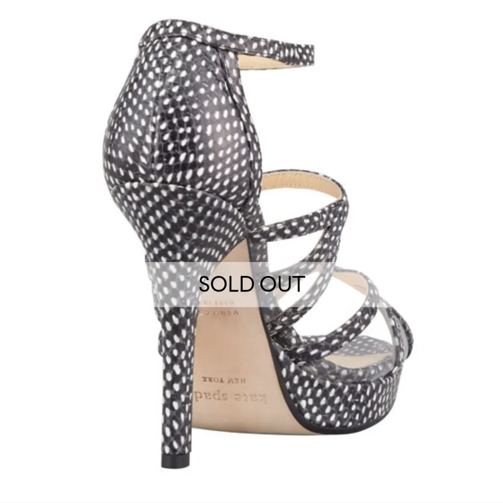 KATE SPADE NEW YORK Riley Mini Polka Dot Sandals 8 M (#6) - Image 10