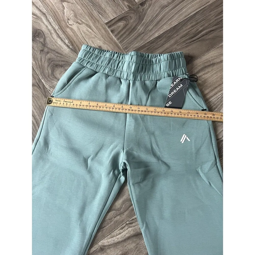 ALPHALETE WOMEN'S ELMTS RELAXED CUFFED JOGGER - Teal , Size Medium - Image 6