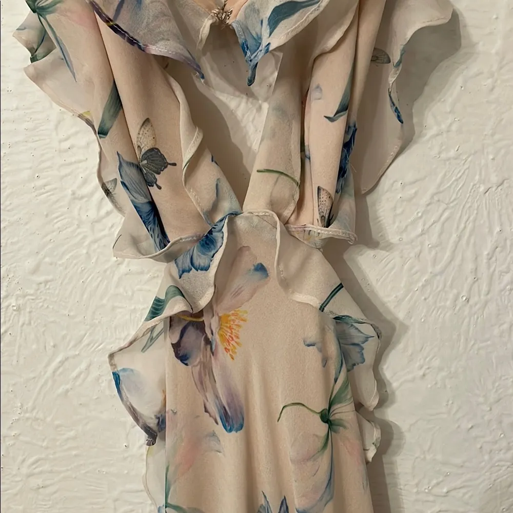 Sau Lee Amelia Cutout Gown Size 8 Pink - Image 8