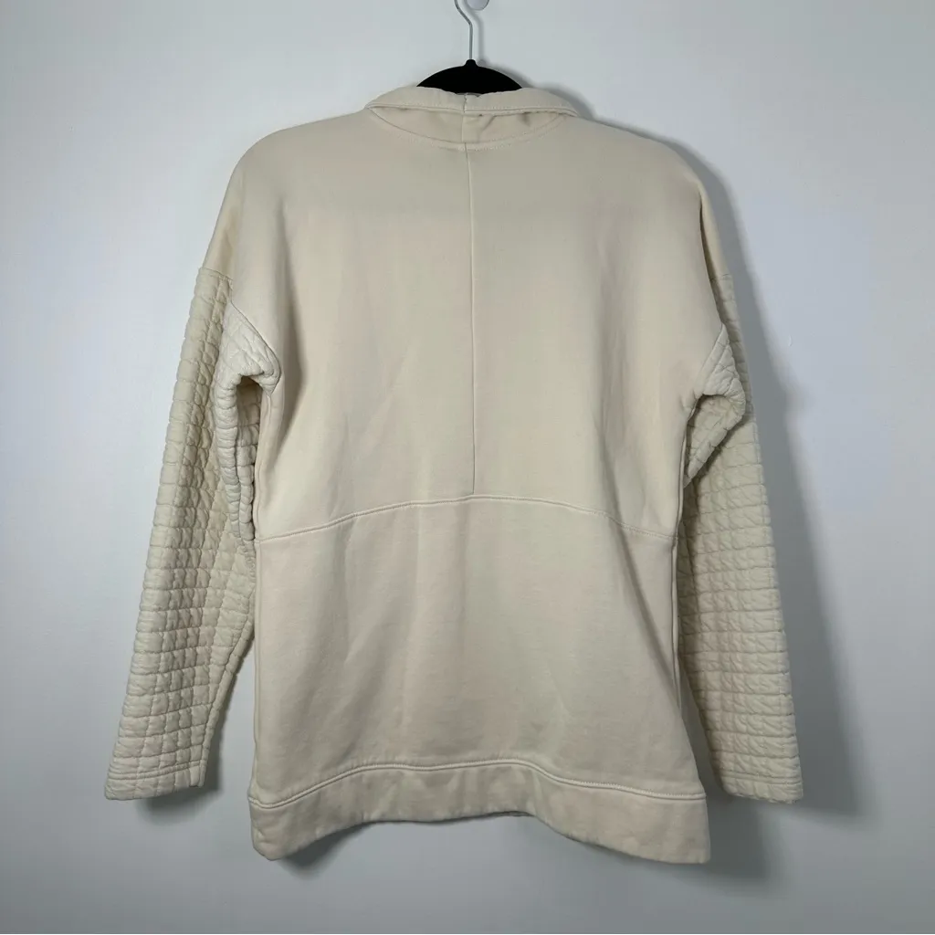 Columbia Women’s Sunday Summit Oversized Funnel Pullover Oatmeal Size XS - Image 4