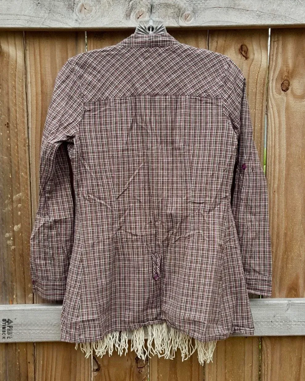 gingham button up shirt - Image 4