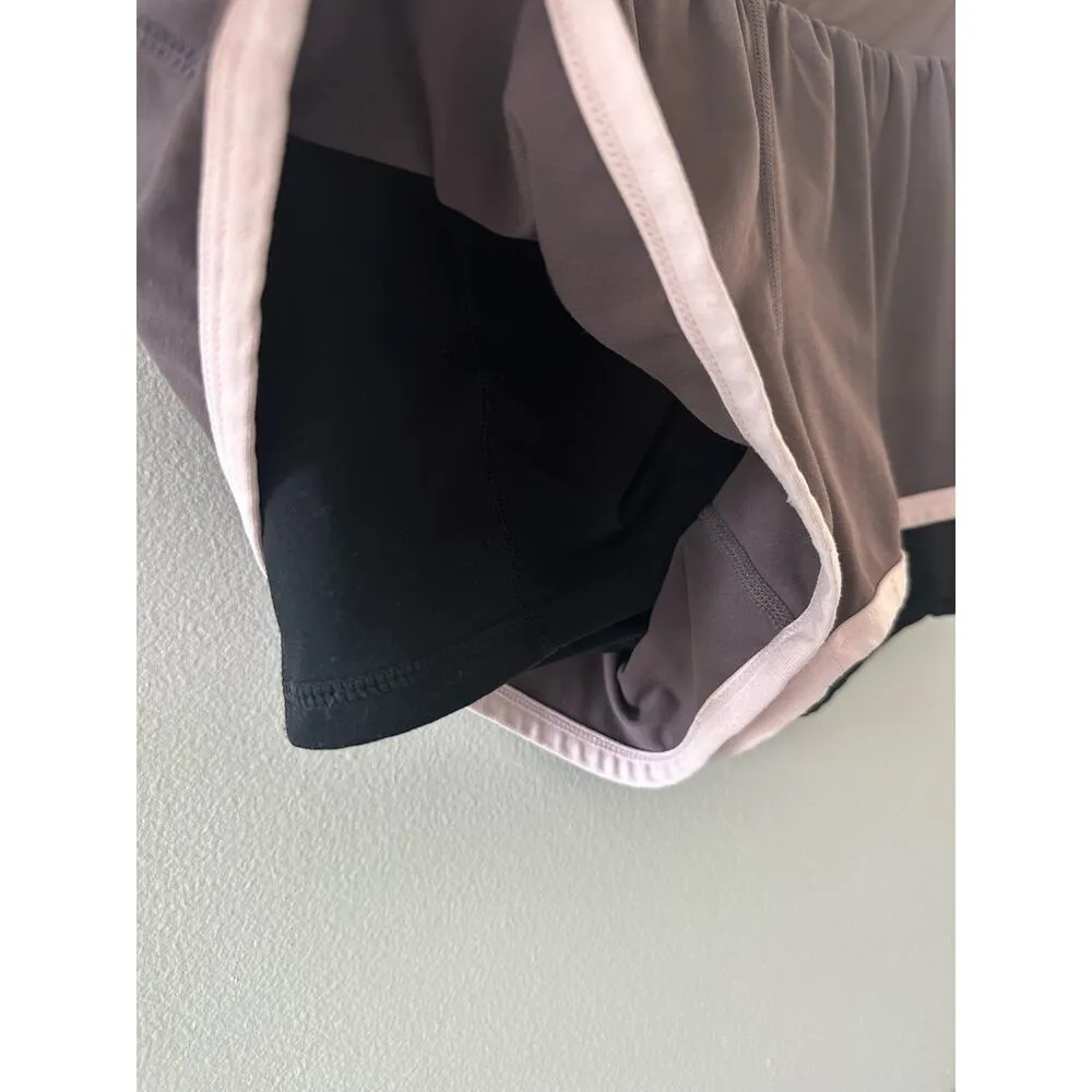 Fabletics Shorts Women's XS Purple Olesia Running Activewear Athleisure Gym - Image 4