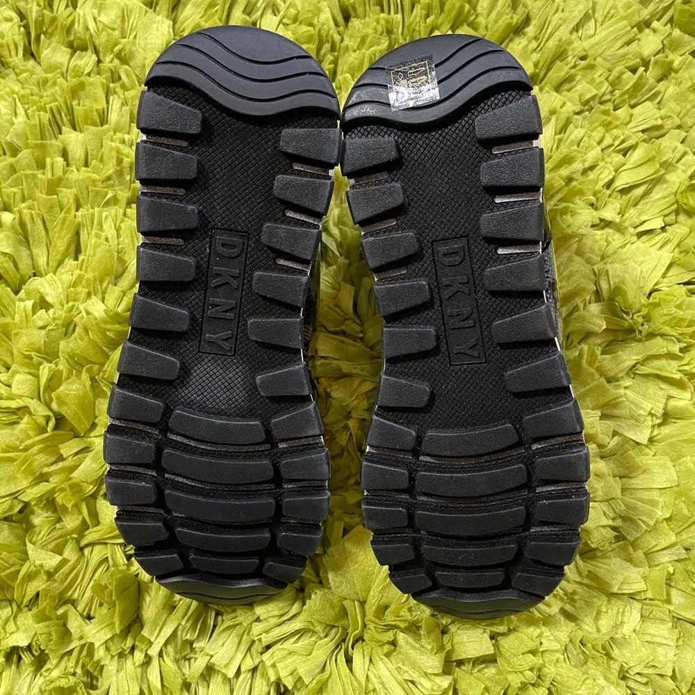 DKNY  Graffiti High Top Patent Leather Sneakers - Image 11