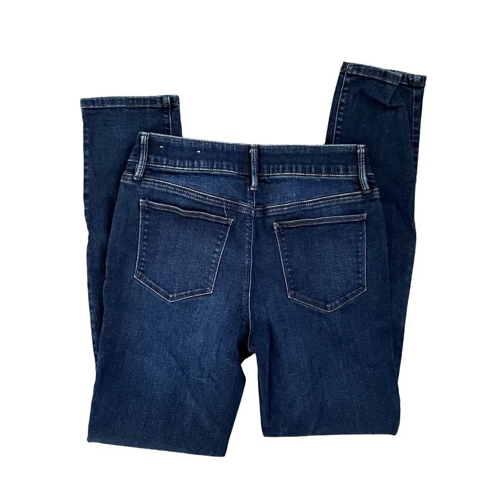 Chico's medium wash denim jeans pockets comfortable casual cotton pants summer - Image 6