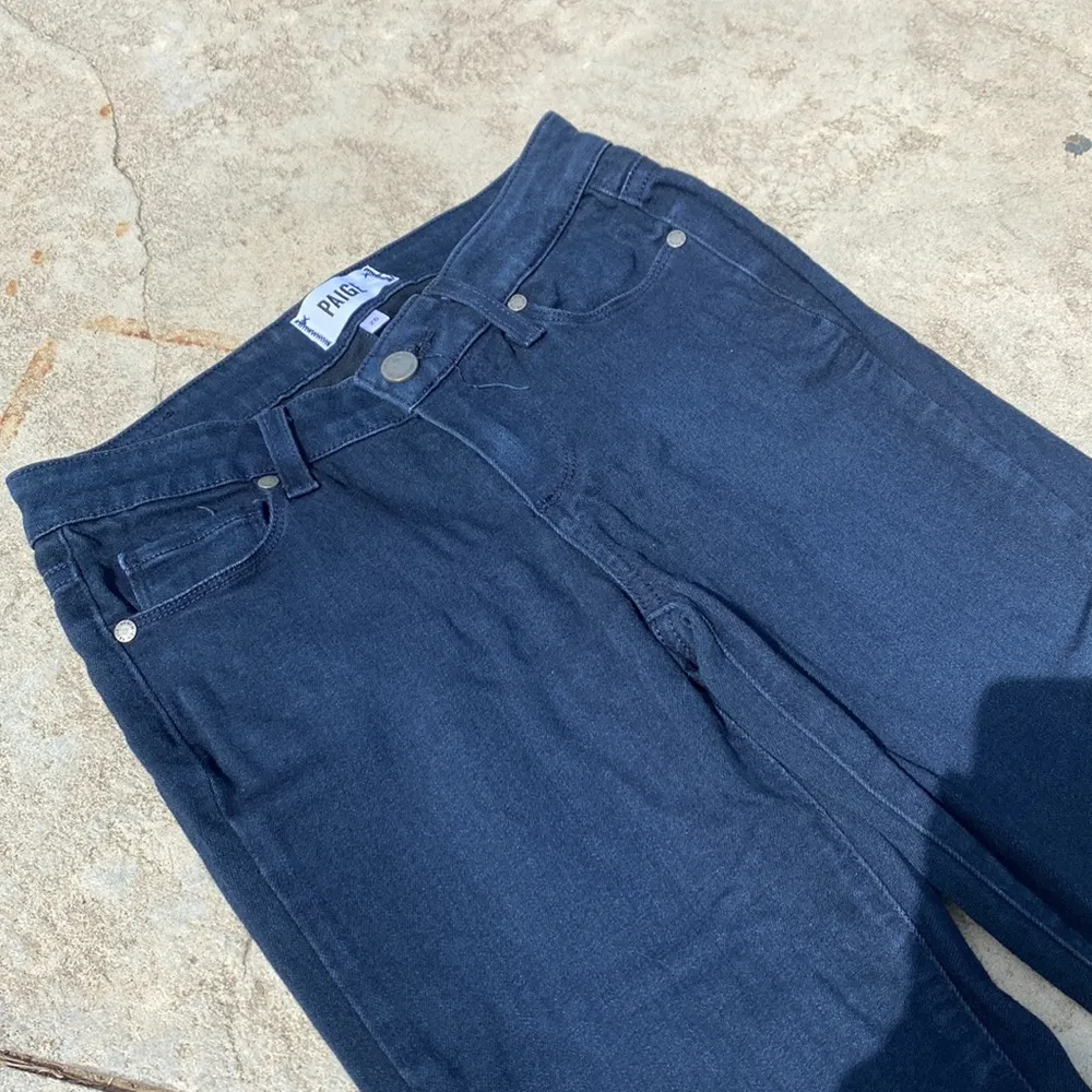 PAIGE Verdugo Ankle Dark Wash Skinny Jeans 26 - Image 2