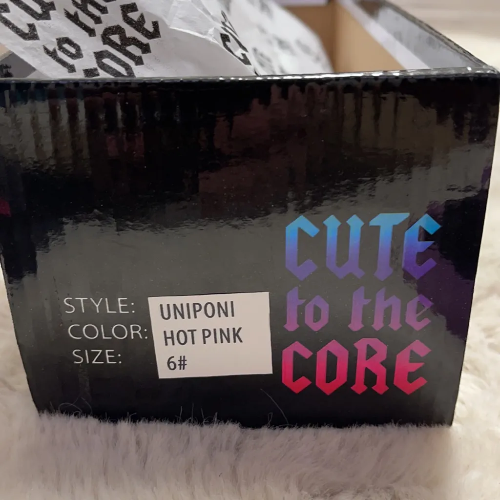 Cute To The Core Cute Unicorn Shoes Size 6 Pink - Image 11