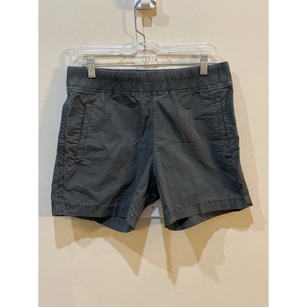 Standard James Perse Stretch‎ Cotton Poplin Shorts Size 1 Small Army Green - Image 3