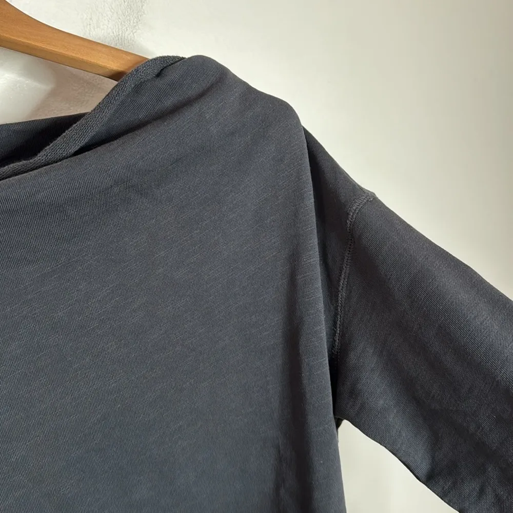 Pilcro Anthro Oversized Tunic Pullover Off shoulder Sweatshirt in grey Size S - Image 9