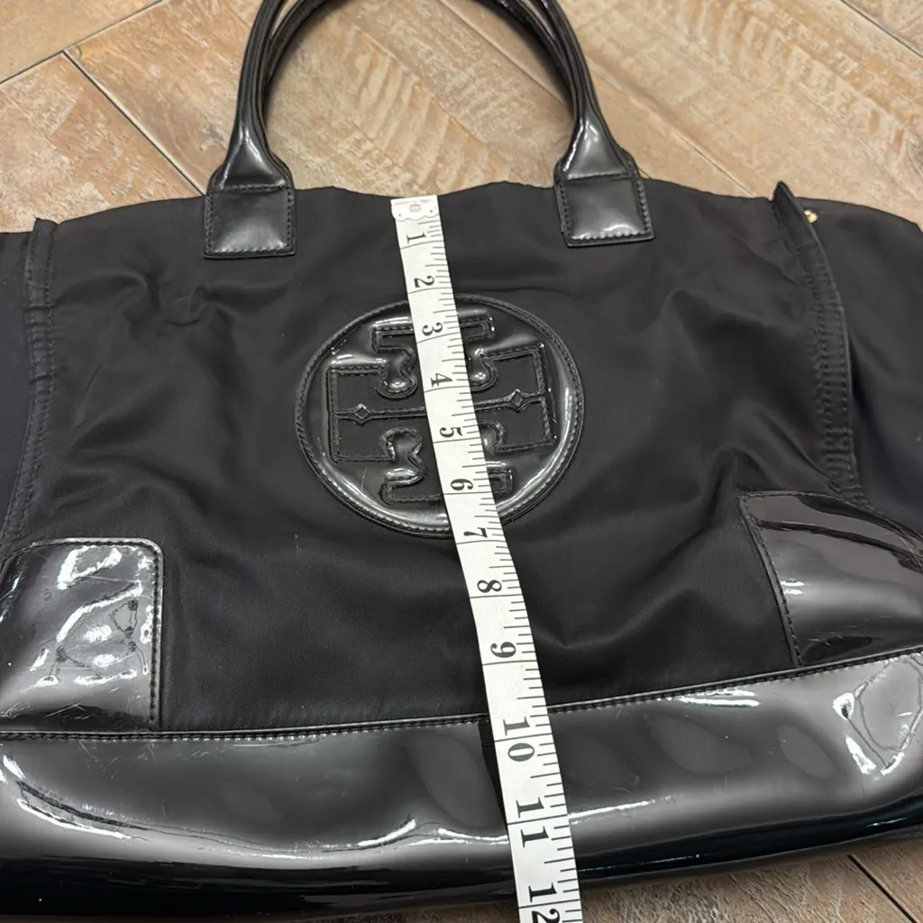 Tory Burch  Mini Ella Patent Tote Bag - Image 5