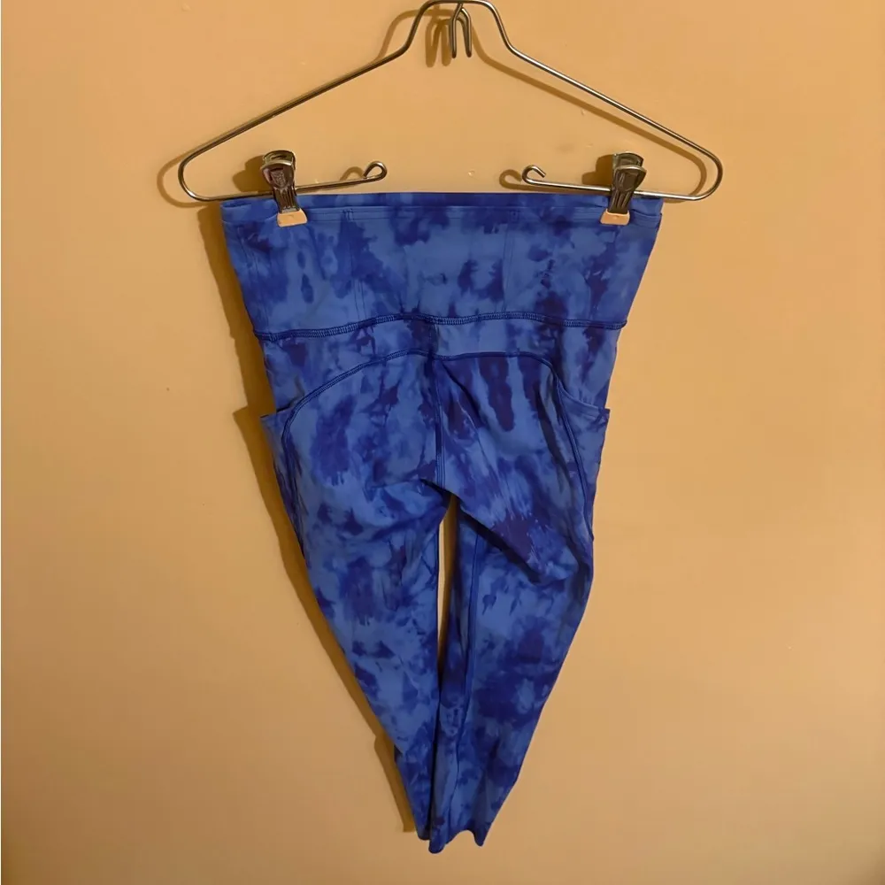 Lululemon Fast and Free 25” Tight II Leggings in Game Day Blue Multi - Image 7