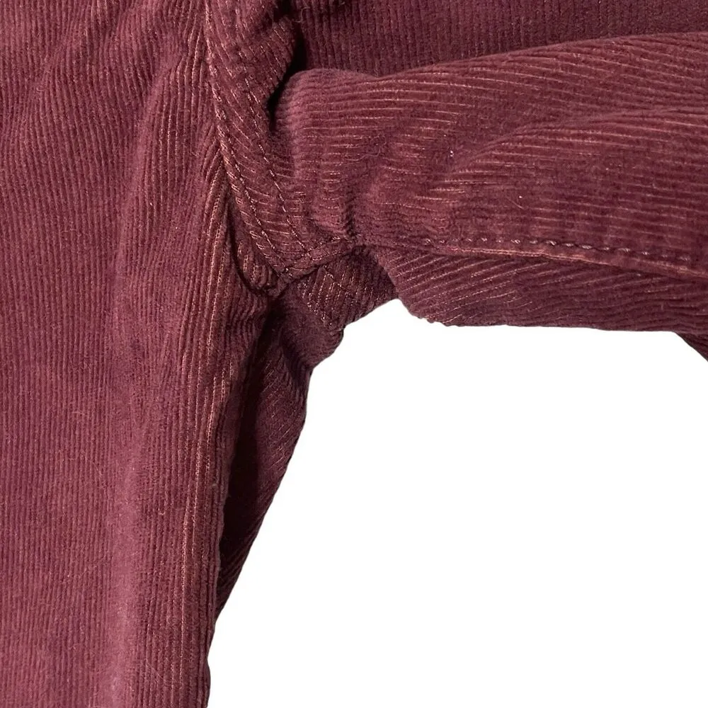 Levi's Premium Ribcage Straight Ankle High Rise Jeans Decadent Chocolate W23L29 - Image 7