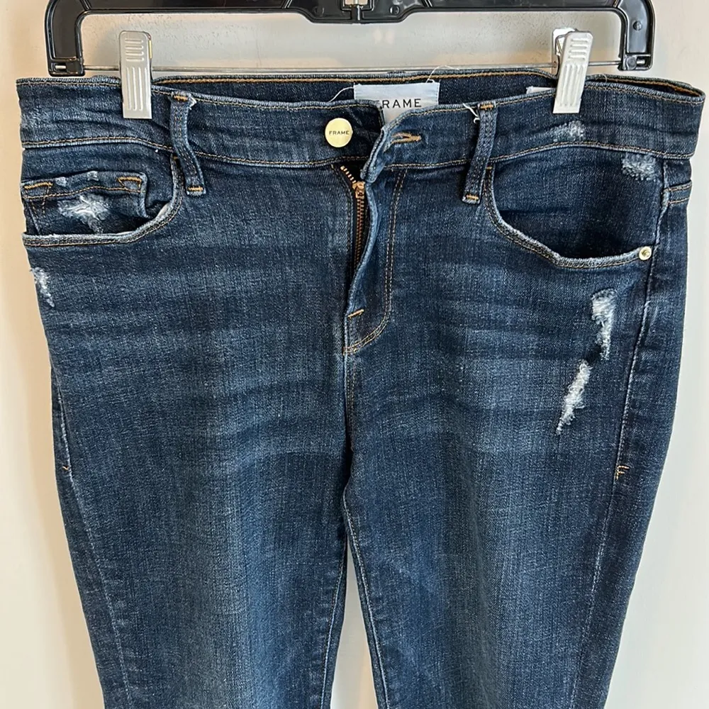 Frame Le Garçon Crop in Covant - Image 5