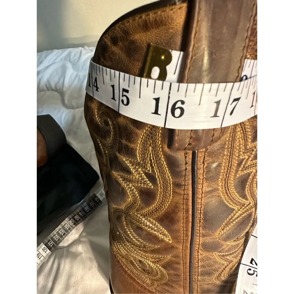 Laredo Cowgirl Leather Boots Size 9.5 M - Image 11