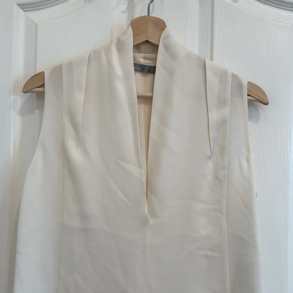 Vince Silk sleeveless blouse - Image 2