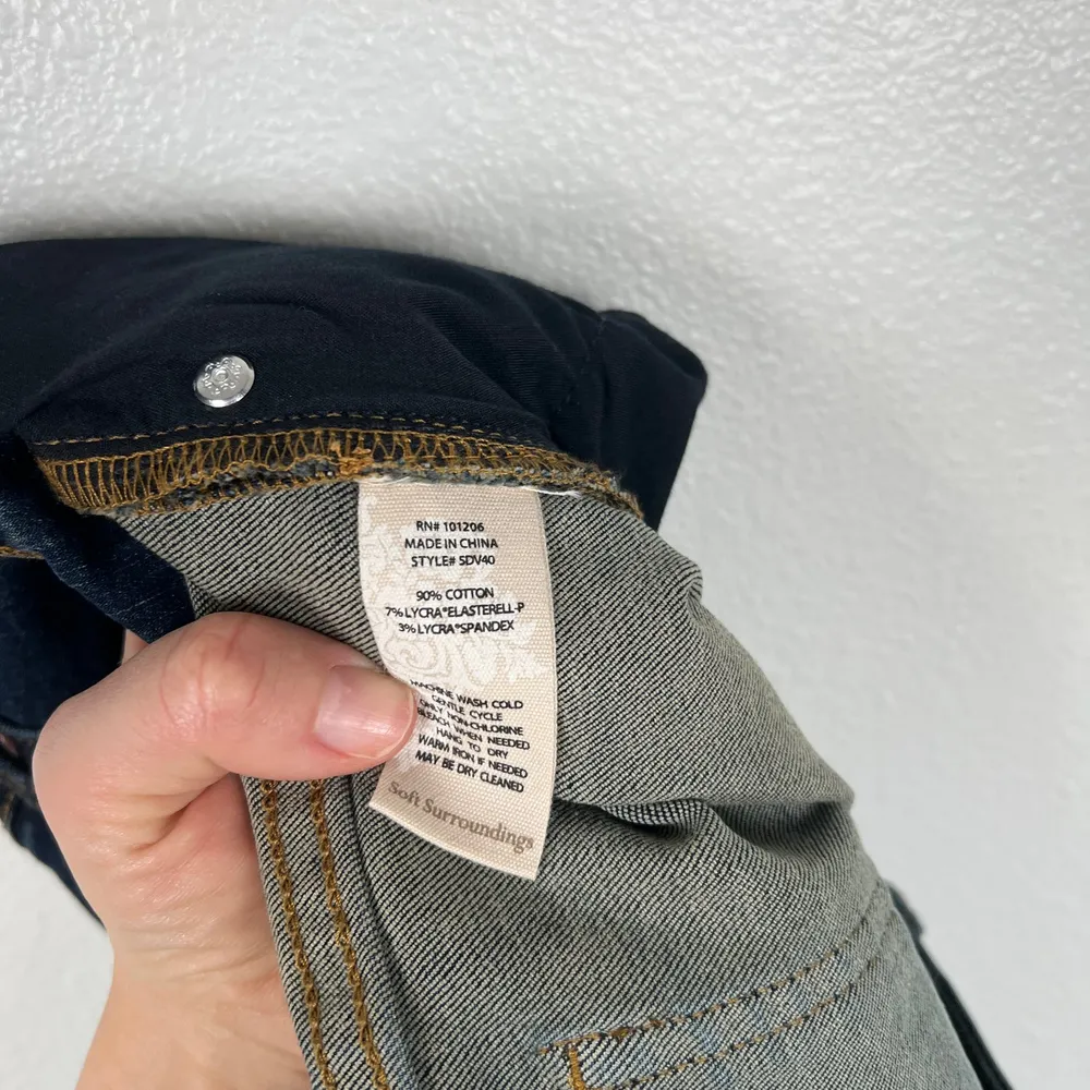 Soft Surroundings Women's Bootcut Blue Jeans Sz 24W‎ - Image 6