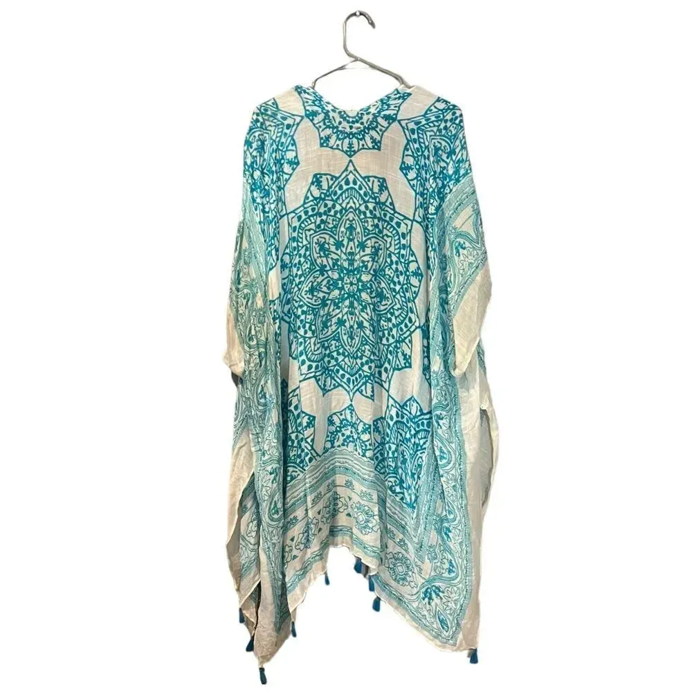 Angie NWT  Mandala Printed Cover Up Kimono - Image 5