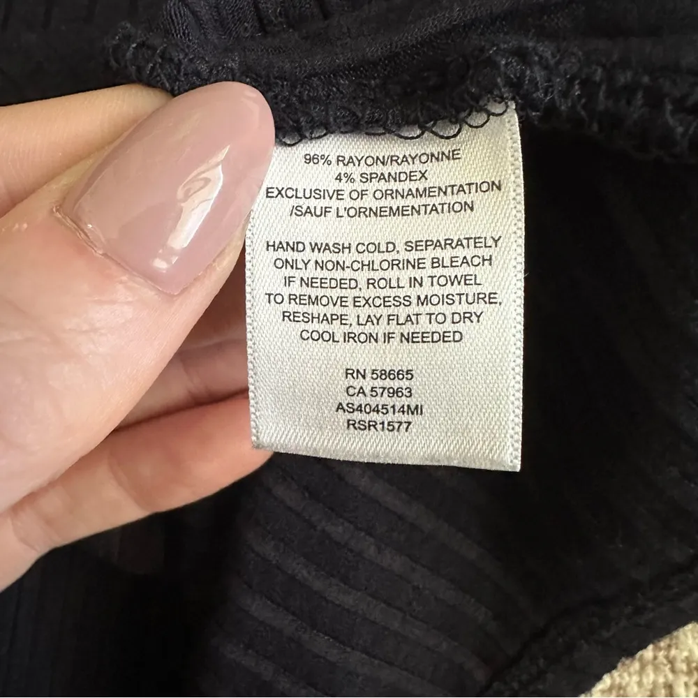 1901 Navy V Neck Sweater Dress - Image 4