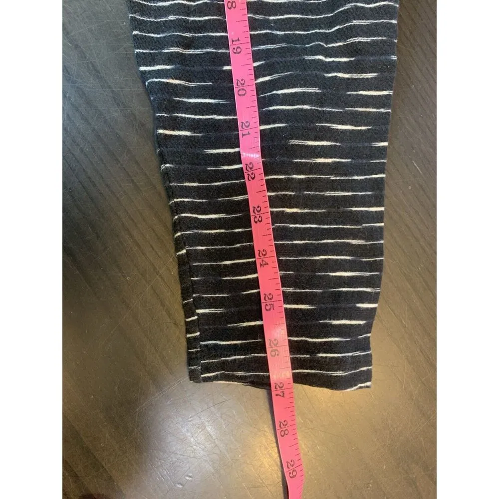 Habitat Casual‎ Lagenlook Top Womens XXL Artsy Boho Mature Comfort Coastal Black - Image 13