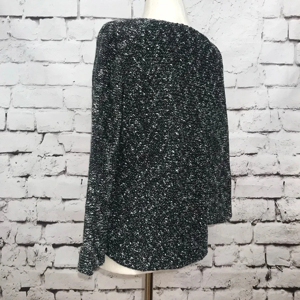 Helmut‎ Lang Caged Boucle Side Slit Pullover - Image 4