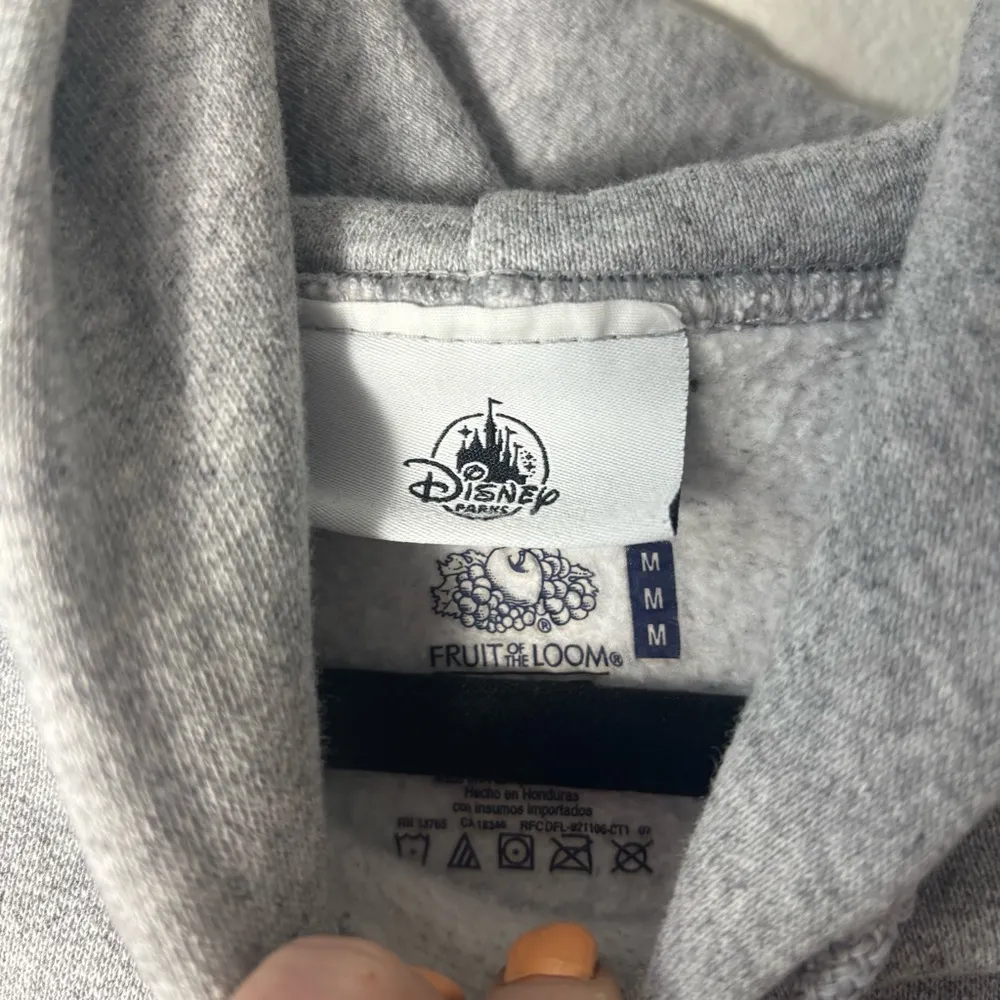 Disney Gray Mickey Mouse Hoodie size Medium - Image 3