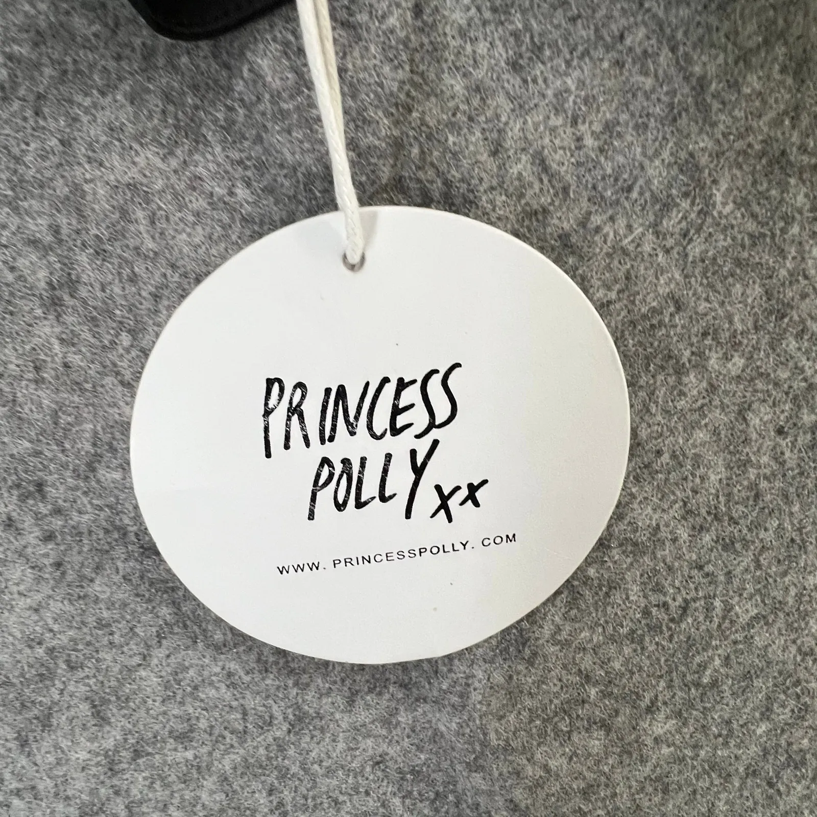 Princess Polly Kaitlyn Bralette Top Womens 10 Black Silky Feminine Flirty Modern - Image 9