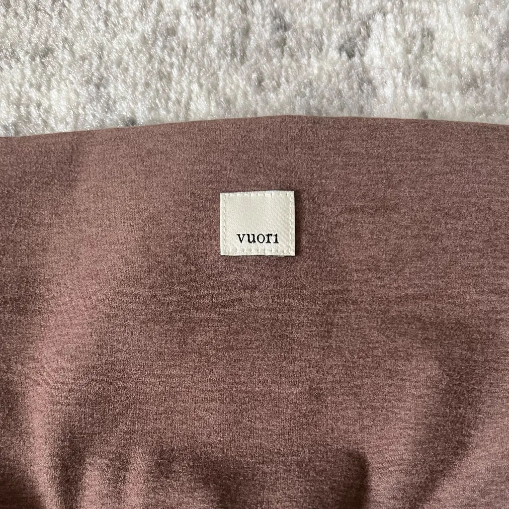 Vuori Clean Elevation Leggings Chocolate Milk Heather - Image 7