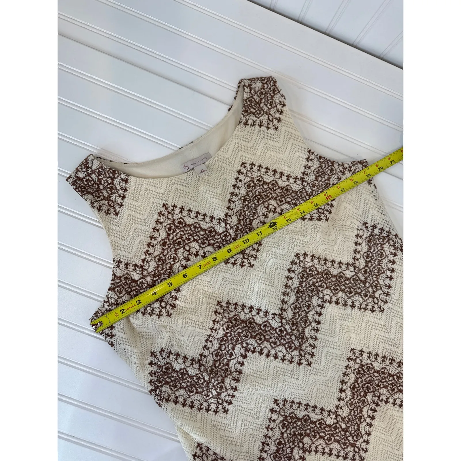 Dressbarn Dress Chevron Aztec Sleeveless Mini & Midi Shift Womens Bundle Size 12 - Image 7