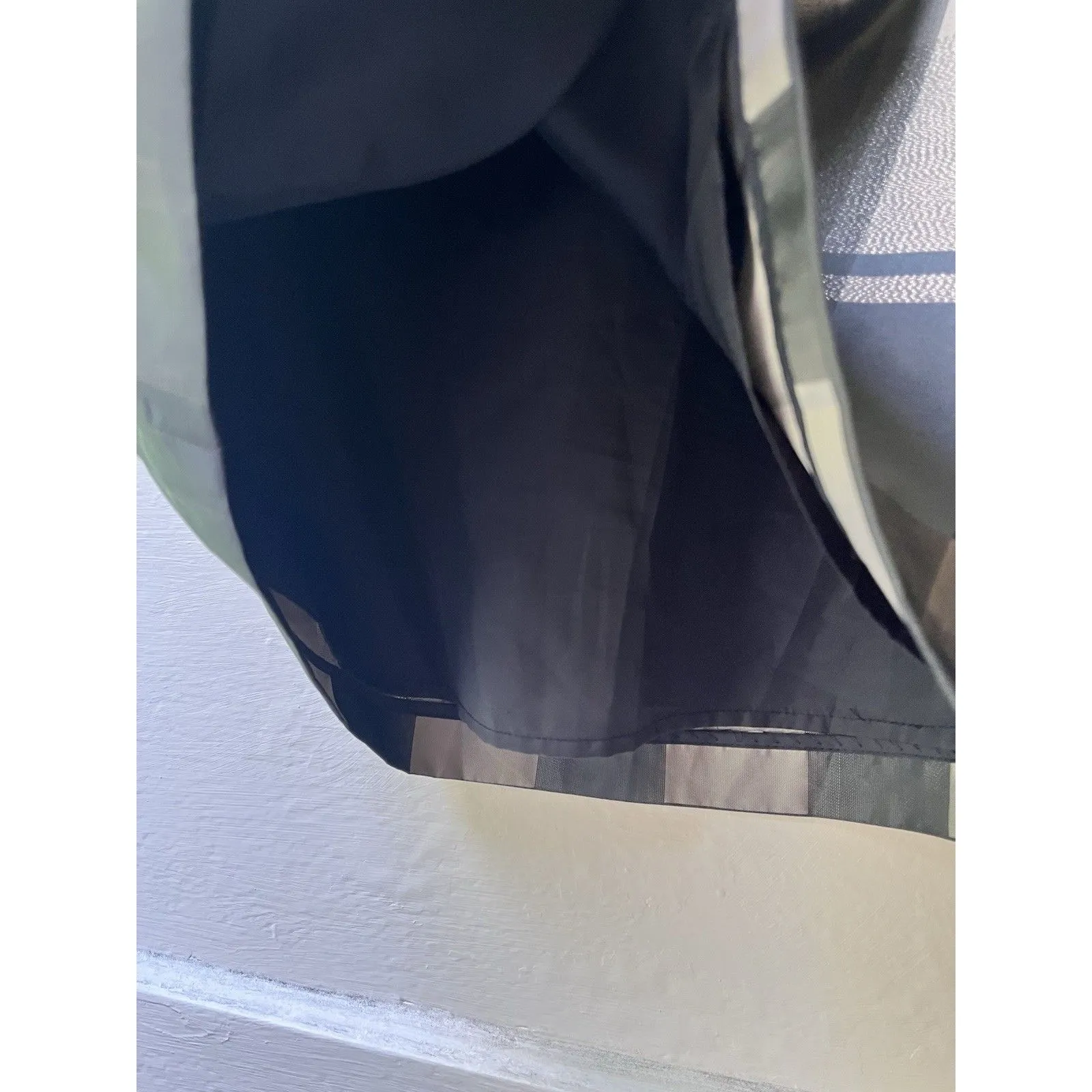 Studio M Plaid Holiday Miniskirt 6P Grunge Cocktail Festive Sparkly beige green - Image 6