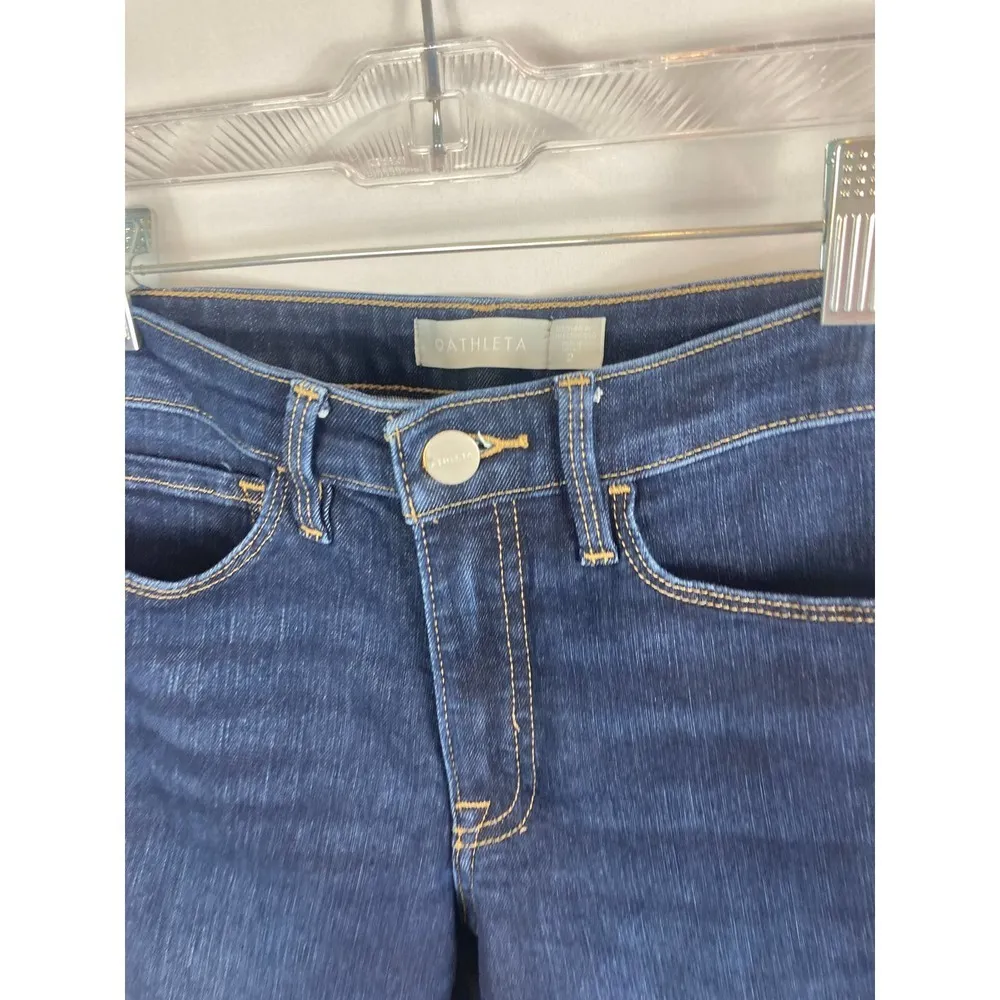 Athleta Sculptek Ultra Skinny Midnight Jeans 511195-00 size 2 - Image 4