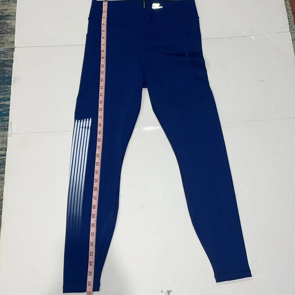 Savage X Fenty Band-It High-Waist Snatched Leggings Blue Workout Pants 1X 16-18 - Image 10