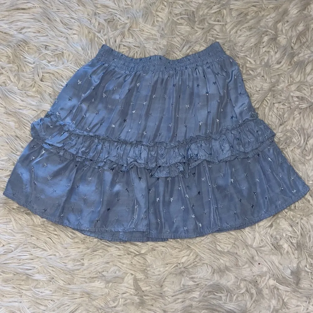 Blue Ruffle Star Skirt - Image 2