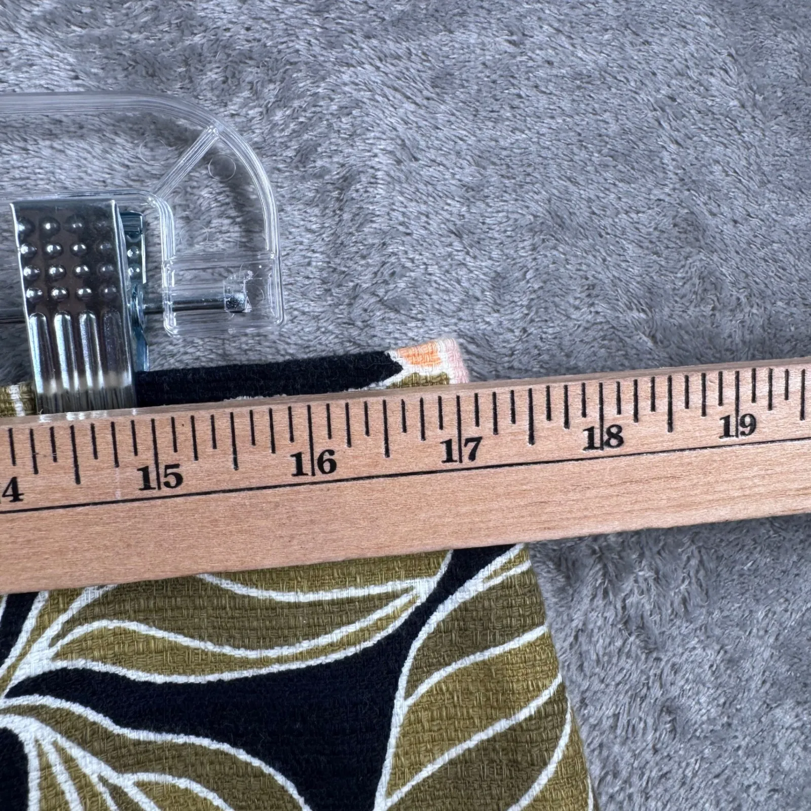 Ann Taylor‎ Factory 10 Floral Pencil Skirt Cotton Linen Blend Navy Spring Work - Image 9