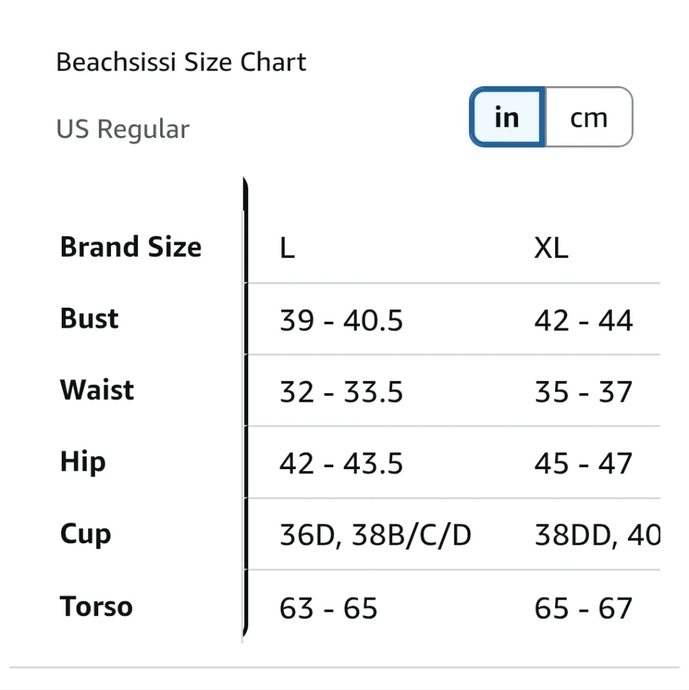 Beachsissi  Floral Bikini Set, Size Large. - Image 6