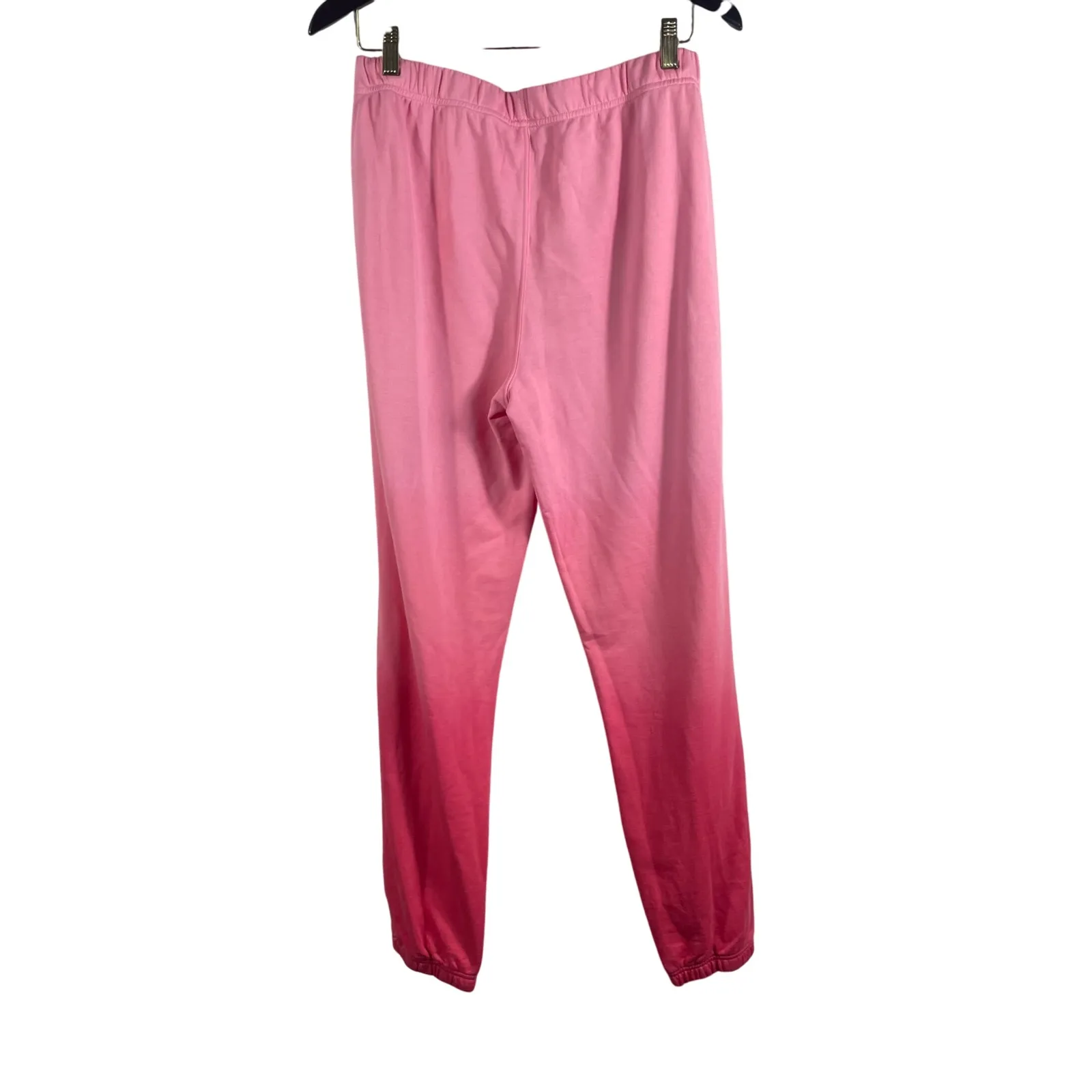 BOBS from Skechers Pink Ombre Sweatpants Size M Elastic Waist Lounge Joggers Size M - Image 7