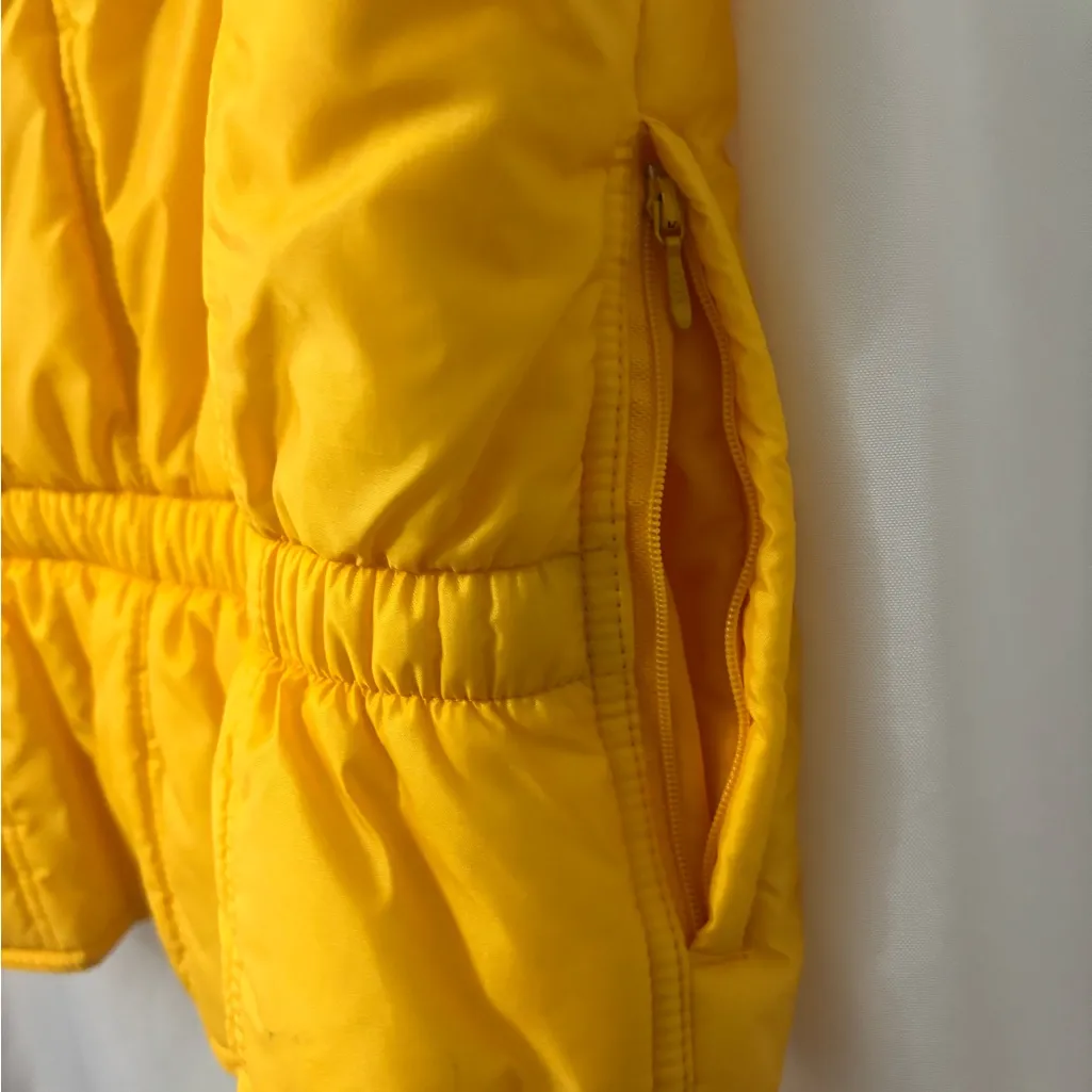 Ralph Lauren Vibrant Yellow Quilted Vest - Image 4
