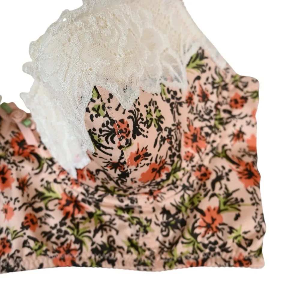 By Eloise Floral Underwire Bra from Anthropologie Womens 34B - Image 4