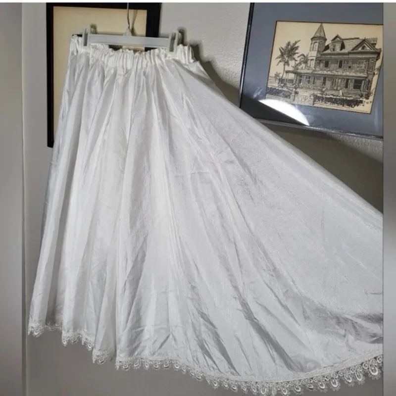 Elizabethan good witch theater costume White Size M - Image 11