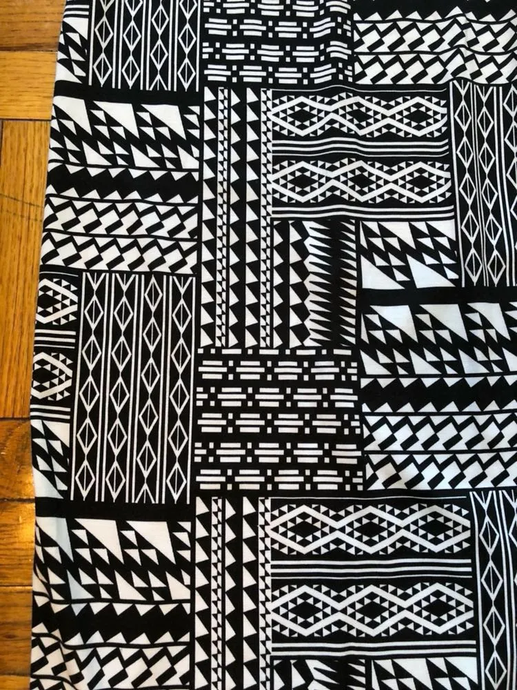 Aztec Tribal Maxi Skirt - Image 3