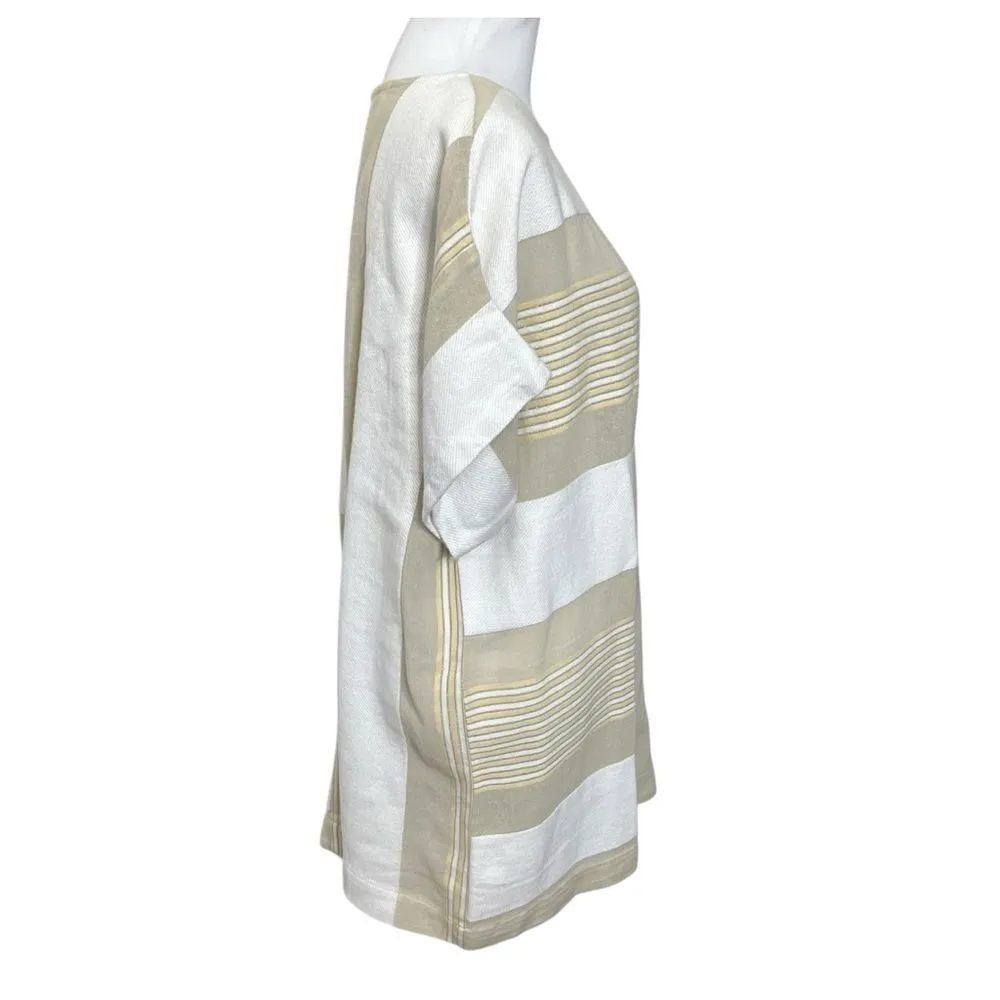 Ace & Jig Clarke Tunic Dress Women’s Size Small Solstice Stripe Cotton Mini - Image 6