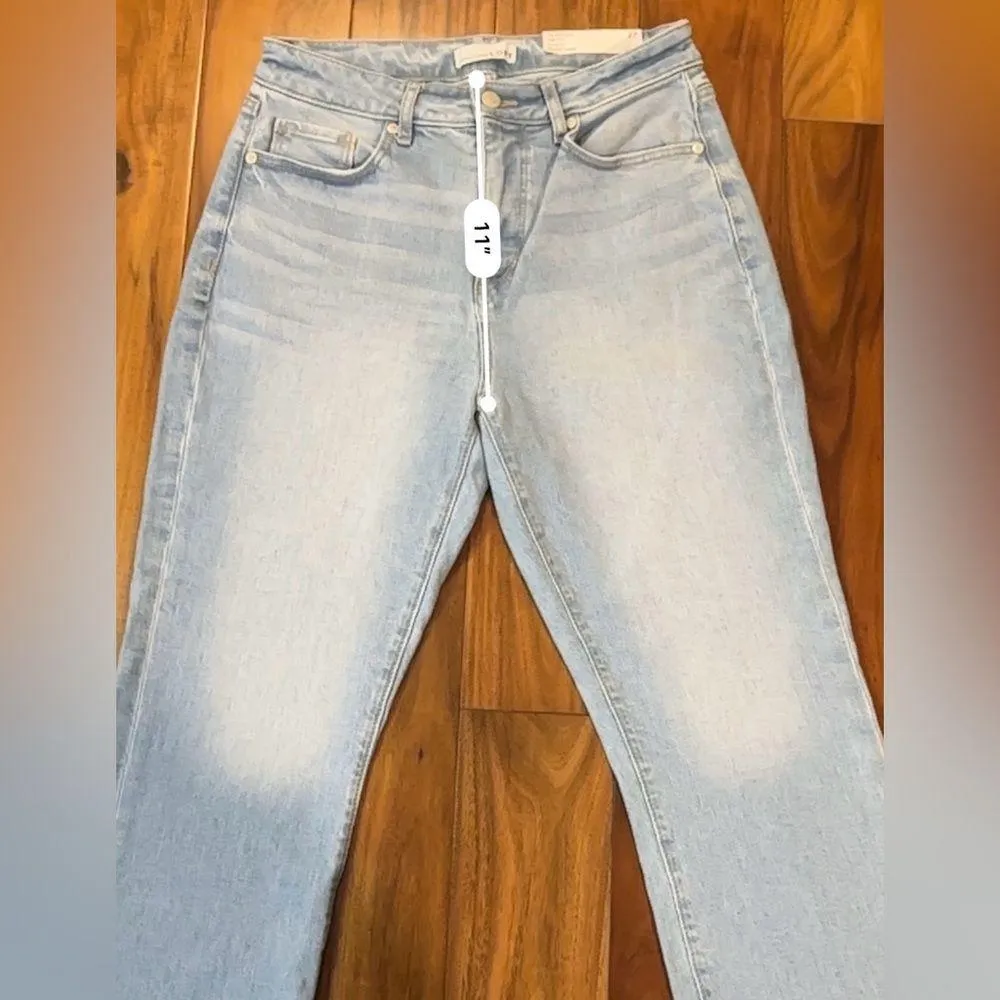 Loft Kick Crop Highrise Denim Jeans - Image 7