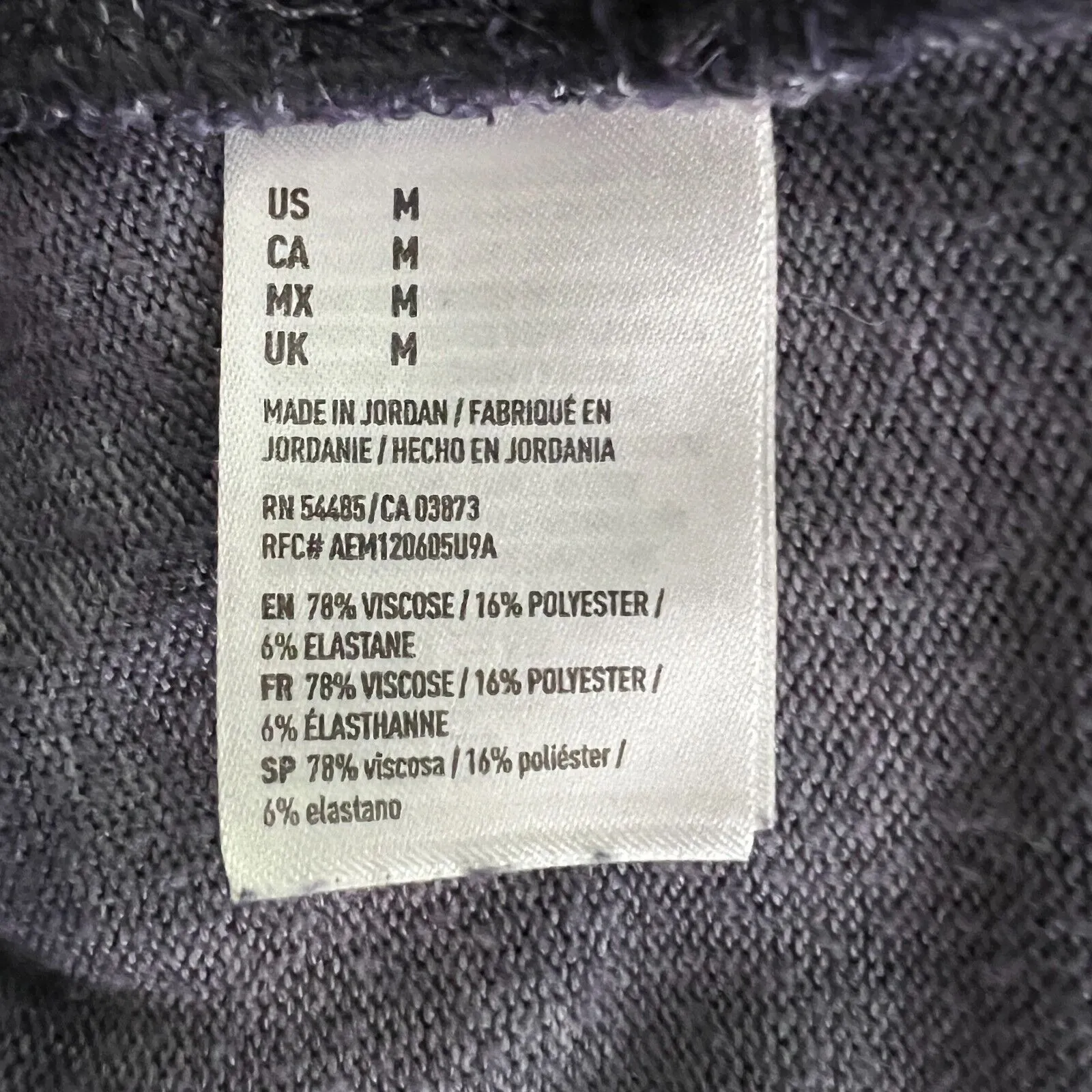 American Eagle Sweater Womens Medium Purple Tie Dye Soft & Sexy Plush Knit Top‎ - Image 8