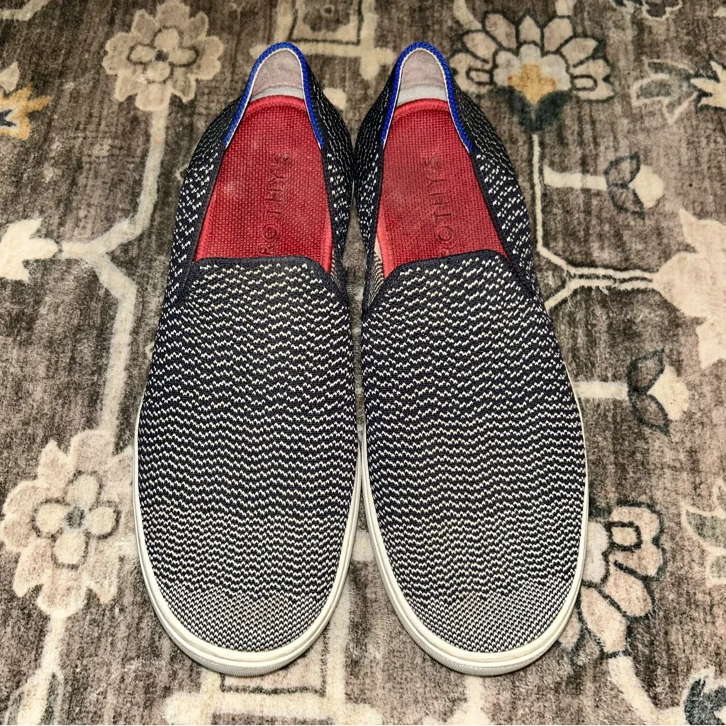 Rothy's Blue and White Slip-On Loafers - Image 2