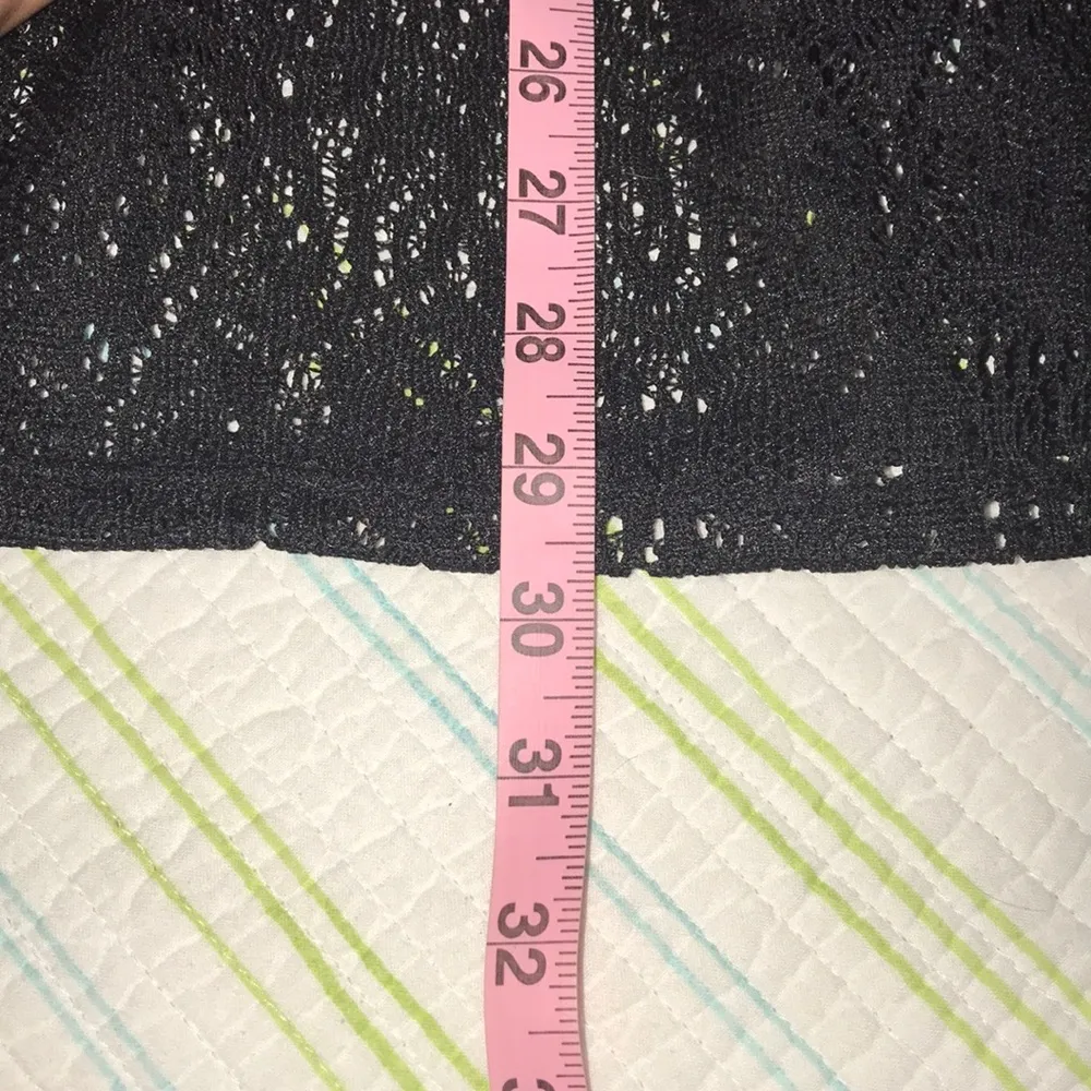 BLACK LACE SWIM COVERUP Size undefined - Image 3