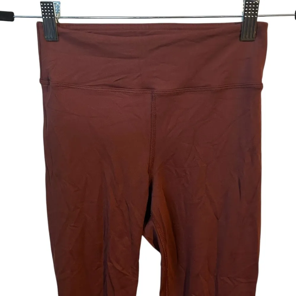 Koral Rust Colored Full Length Yoga Leggings Fitness Activewear Workout Gym. - Image 3