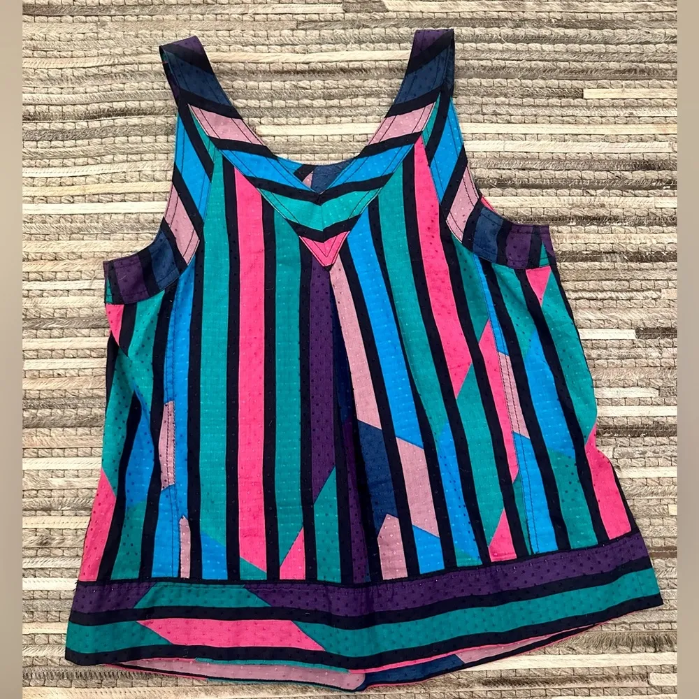 Spectrum Striped Sleeveless Top - Image 5