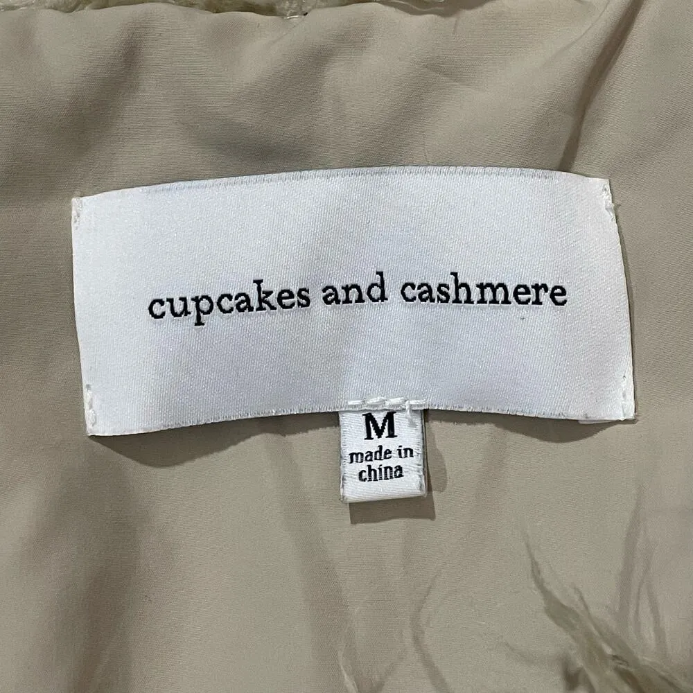 Cupcakes and Cashmere Jessica Shaggy Knit Jacket - Sand - Medium - Image 10