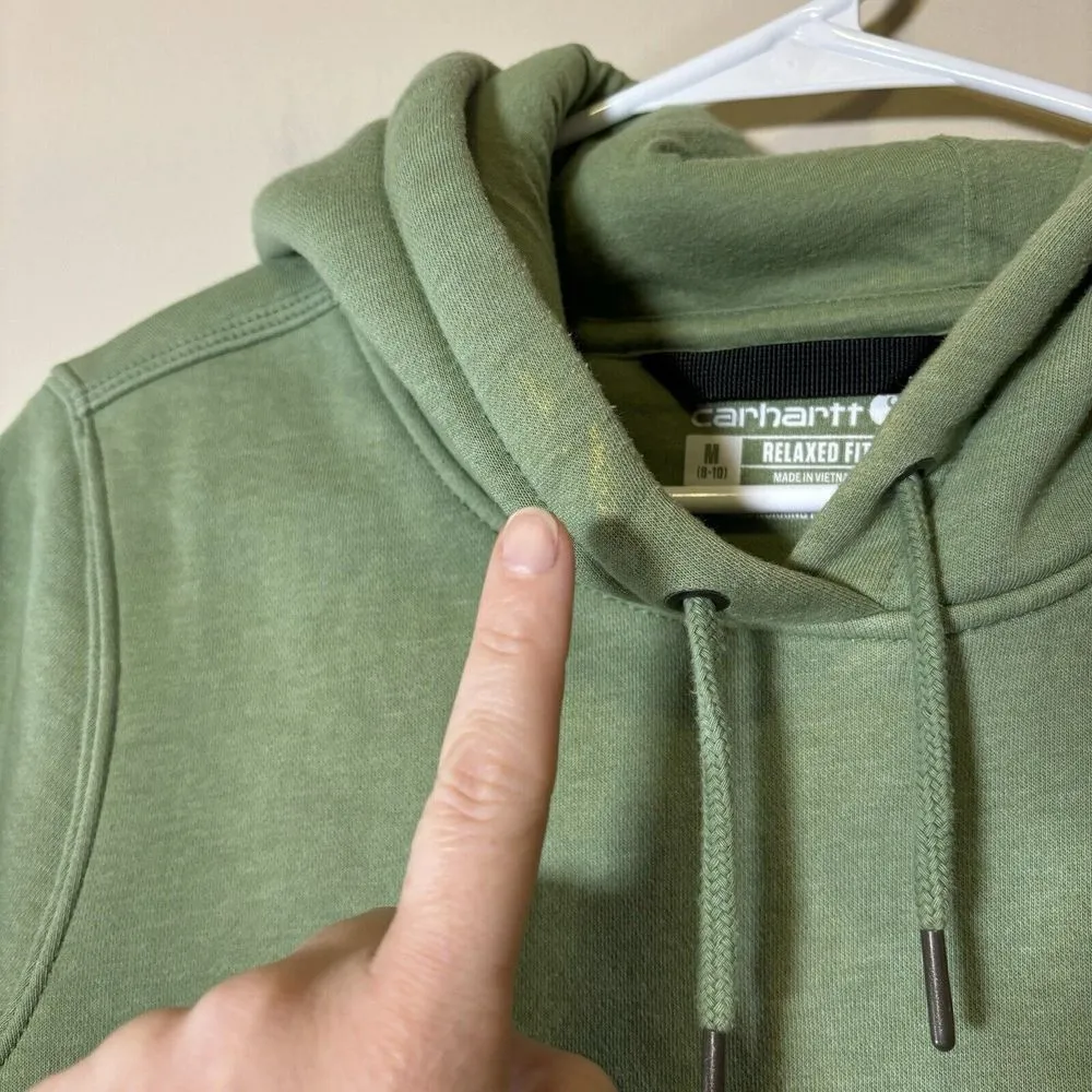 Carhartt  102791-G59 Women's M 8-10 Graphic Sleeve Pullover Sweatshirt - Image 2